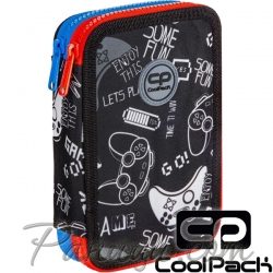Cool Pack Jumper 2 Пълен несесер с два ципа Game Over D066326